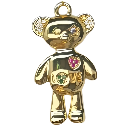 Gold CharmPendant_ 141
