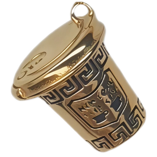 Gold CharmPendant_ 143