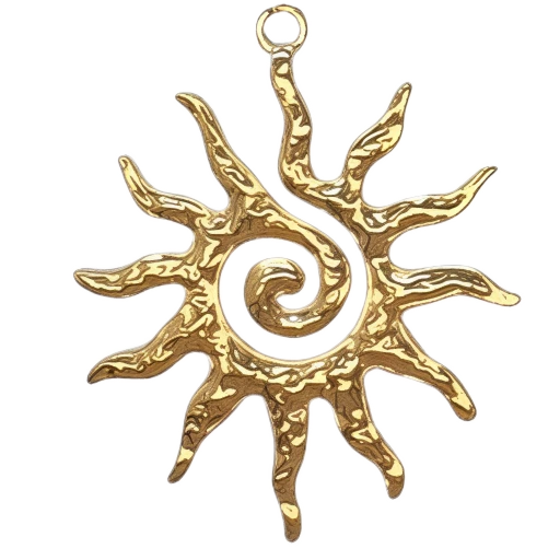 Gold CharmPendant_ 145