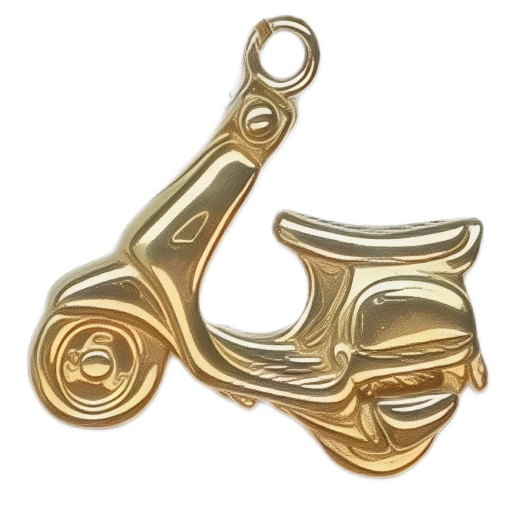 Gold CharmPendant_ 15