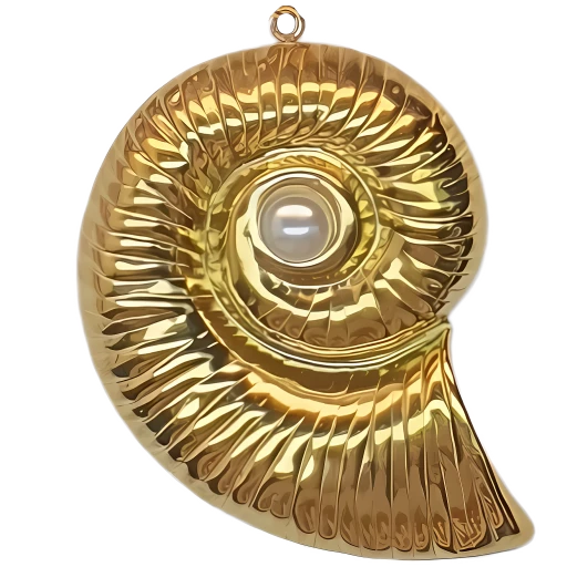 Gold CharmPendant_ 152