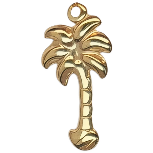 Gold CharmPendant_ 166