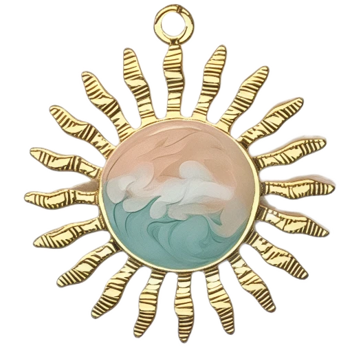 Gold CharmPendant_ 169