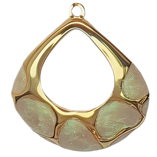 Gold CharmPendant_ 173