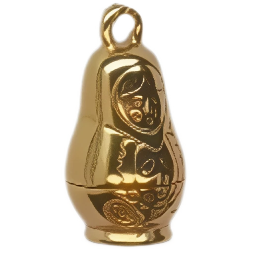Gold CharmPendant_ 20