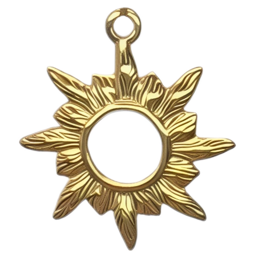 Gold CharmPendant_ 205