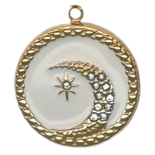 Gold CharmPendant_ 208