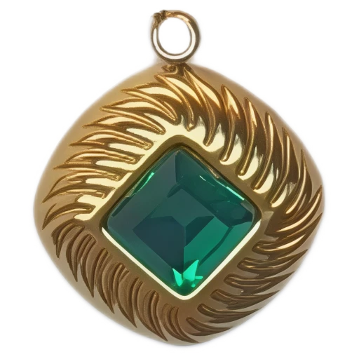Gold CharmPendant_ 210