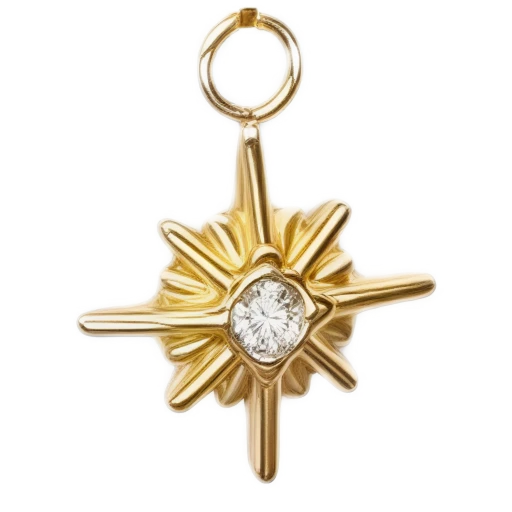 Gold CharmPendant_ 221