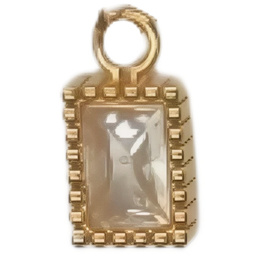 Gold CharmPendant_ 223