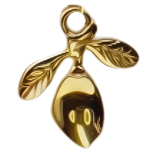 Gold CharmPendant_ 238