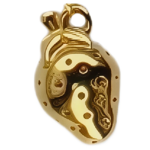 Gold CharmPendant_ 240
