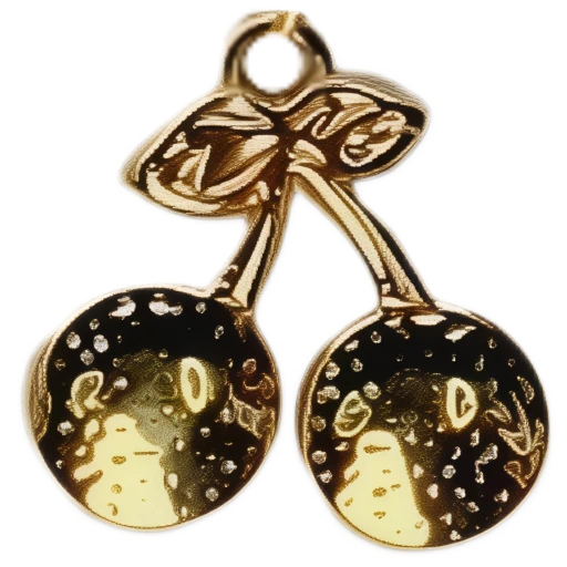 Gold CharmPendant_ 245