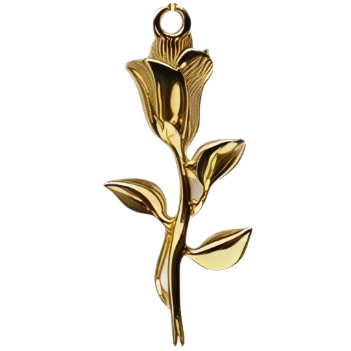 Gold CharmPendant_ 257