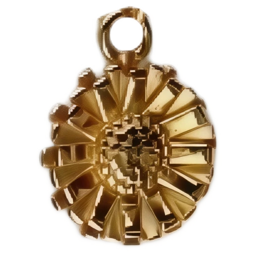Gold CharmPendant_ 262