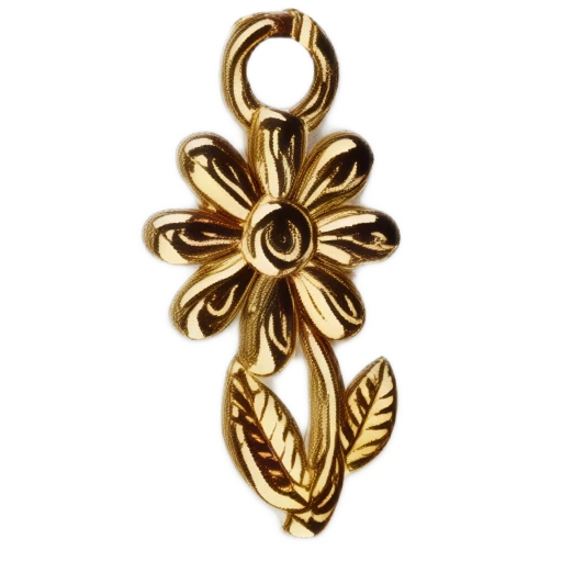 Gold CharmPendant_ 263
