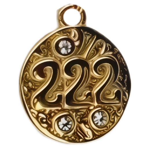 Gold CharmPendant_ 273