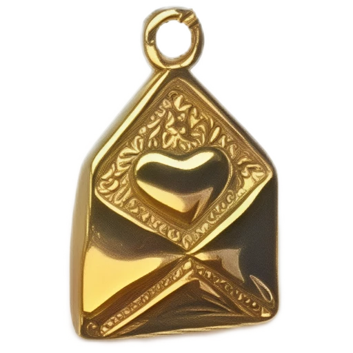 Gold CharmPendant_ 28