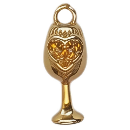 Gold CharmPendant_ 287