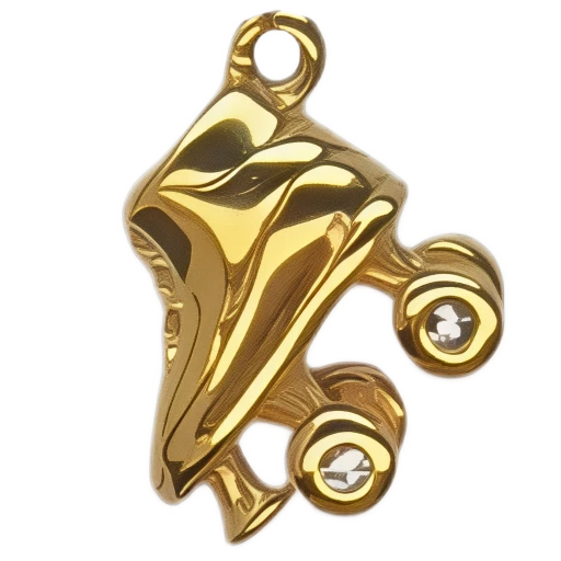 Gold CharmPendant_ 296