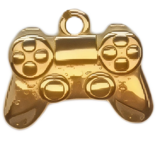 Gold CharmPendant_ 34