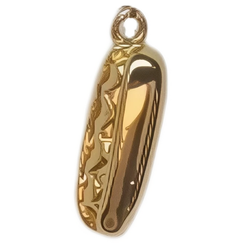 Gold CharmPendant_ 45