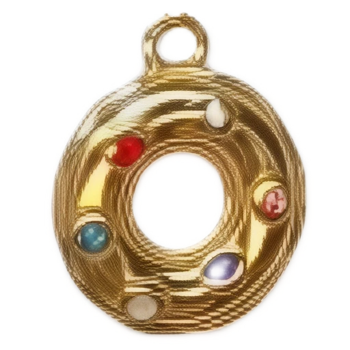 Gold CharmPendant_ 48