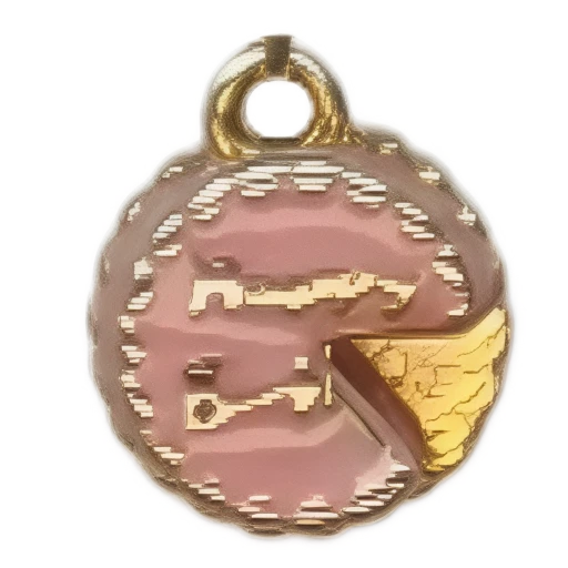 Gold CharmPendant_ 61