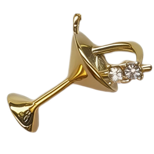 Gold CharmPendant_ 65