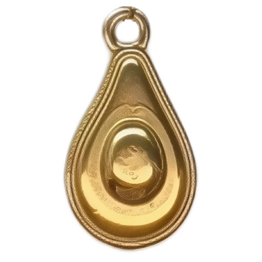 Gold CharmPendant_ 67