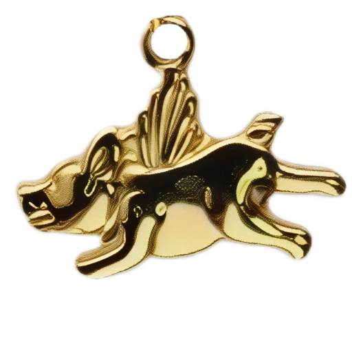 Gold CharmPendant_ 74