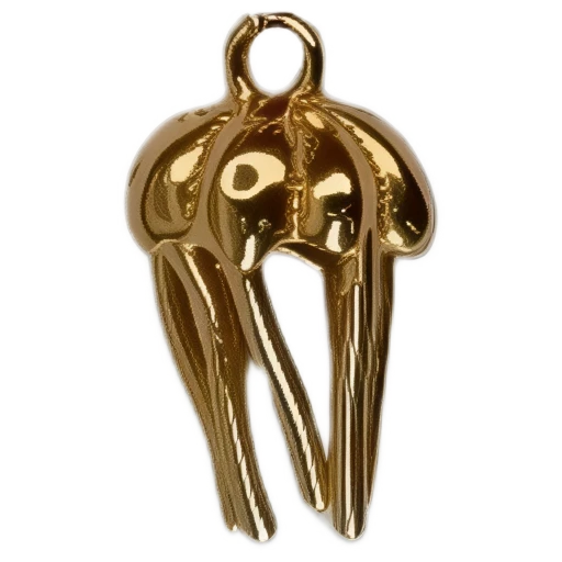 Gold CharmPendant_ 86