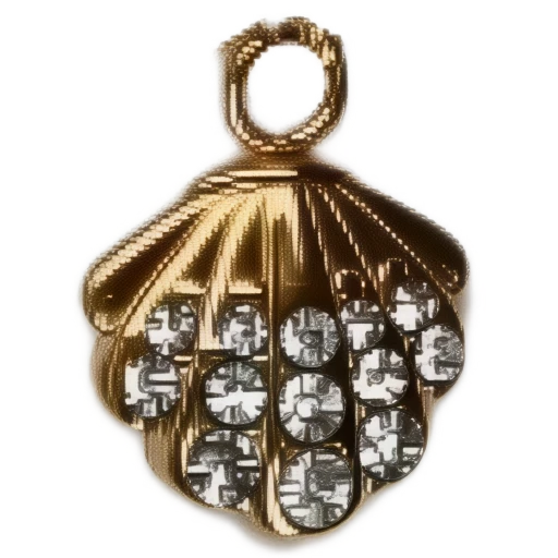 Gold CharmPendant_ 96
