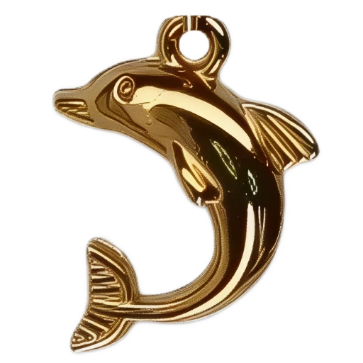 Gold CharmPendant_ 97