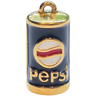 Gold Pepsi Can Charm