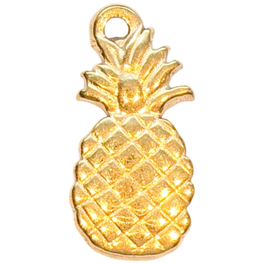 Gold Pineapple Charm