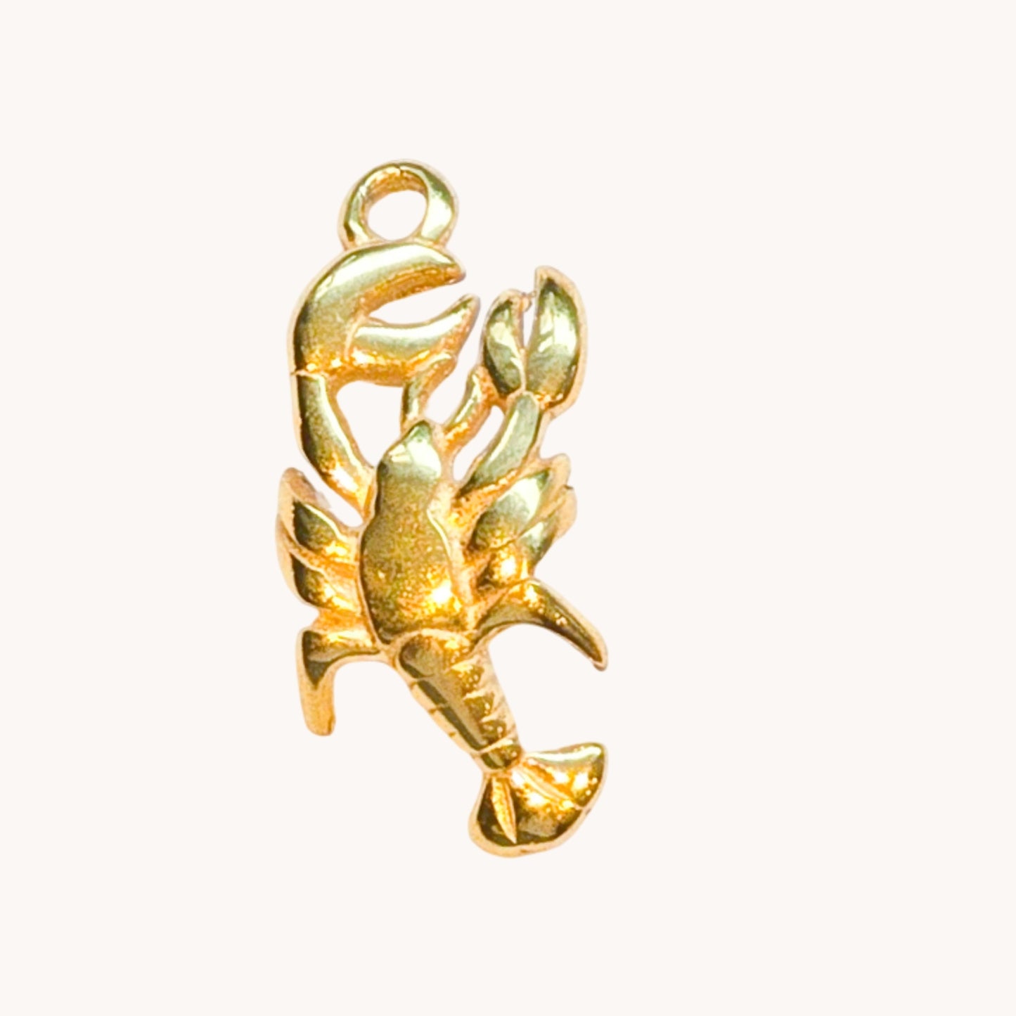 Gold Scorpion Charm