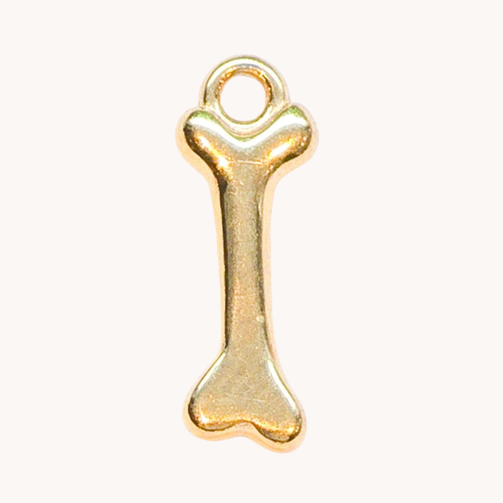 Gold Simple Bone Charm