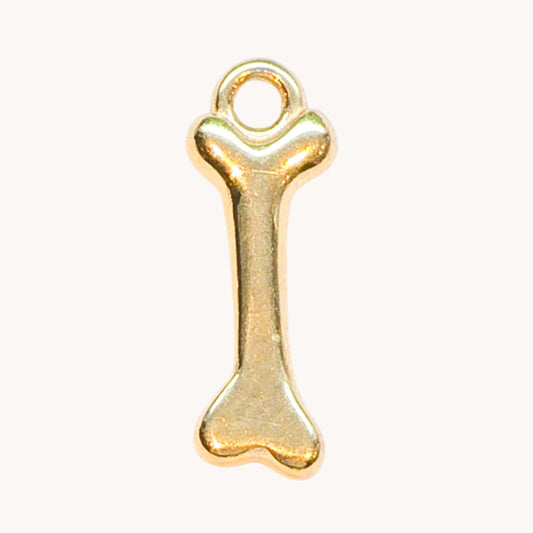 Gold Simple Bone Charm