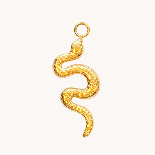 Gold Snake Charm