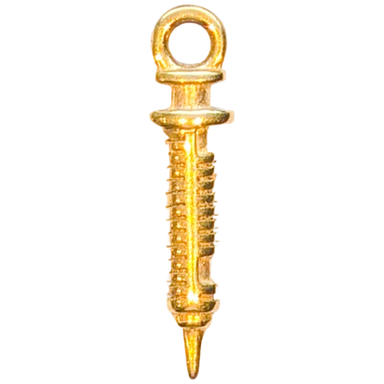 Gold Spike Charm
