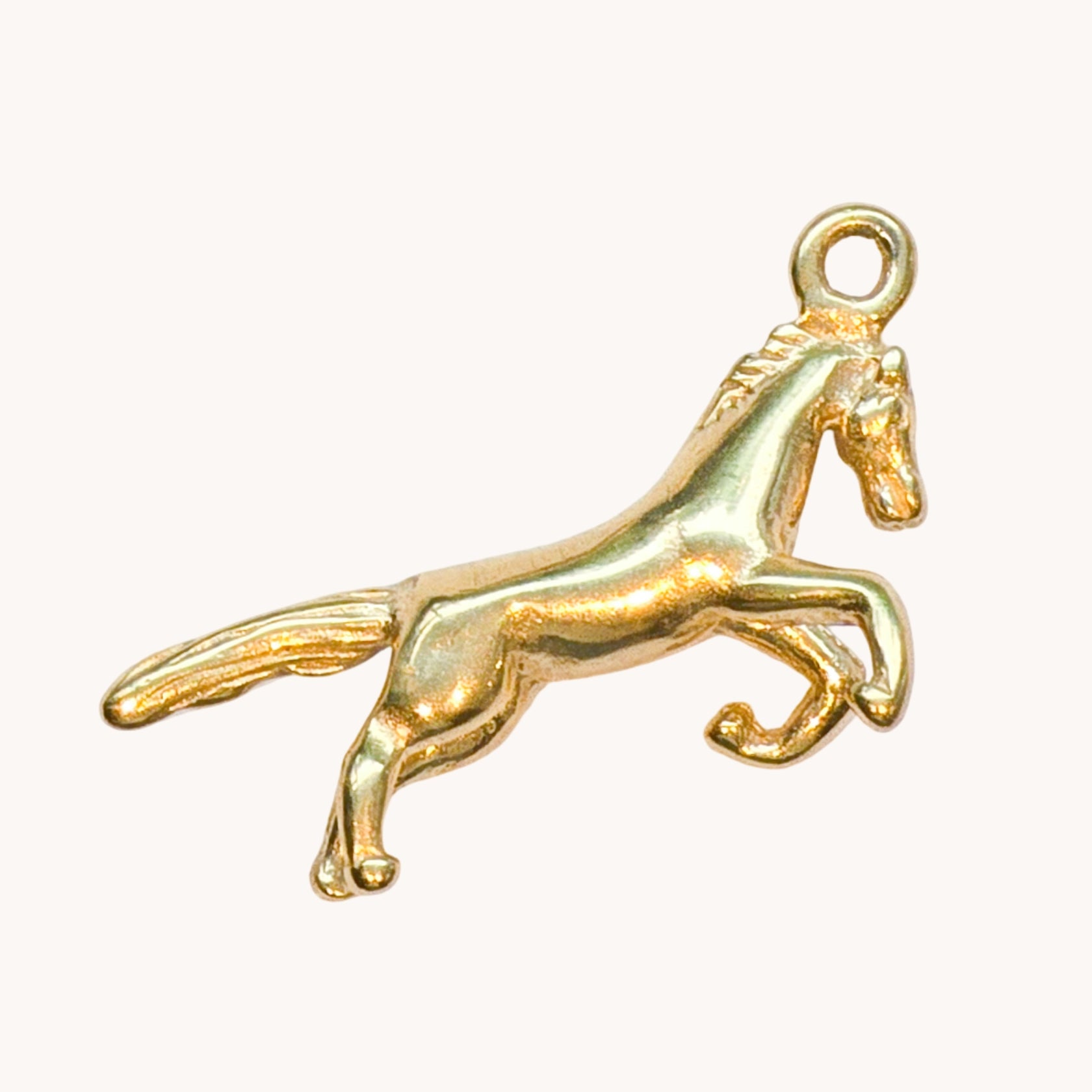 Gold Unicorn Charm
