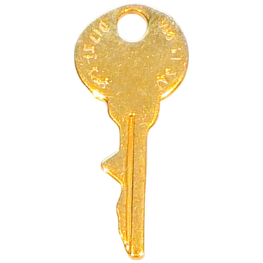 Gold Vintage Key Charm