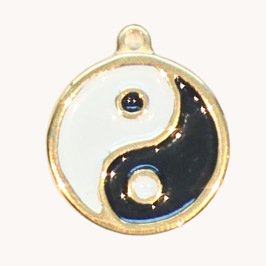 Gold Yin Yang Charm