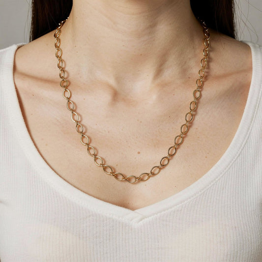 Gold Necklace 1