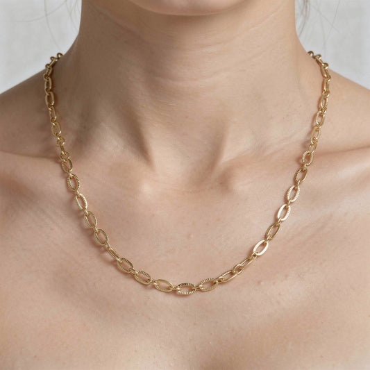Gold Necklace 13