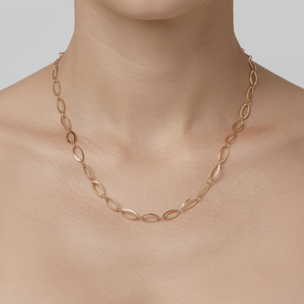 Gold Necklace 14