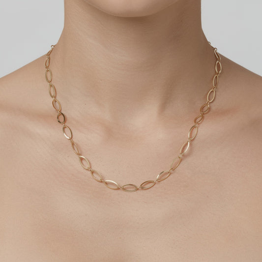 Gold Necklace 14