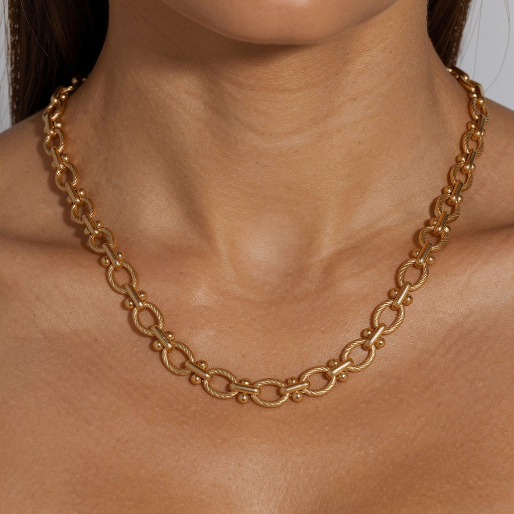 Gold Necklace 19