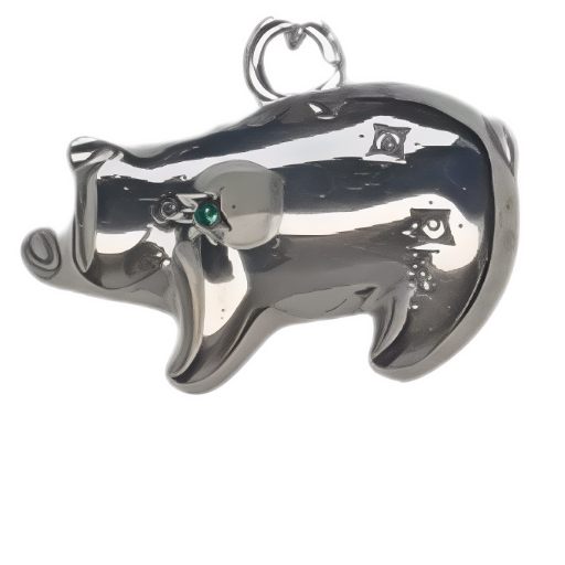 Silver Charm Pendant_ 126